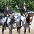 Ponide koolisõidu meistrid 2011: I - Berta Tsernant ja Mari (keskel), II - Marii-Heleen Raidmets ja Rokit (parem) ja III - Pille-Riin Reinaus ja Onslow (vasak)